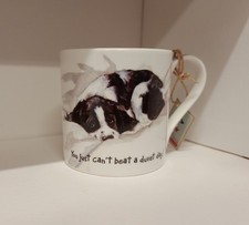 Little Dog Laughed bone china