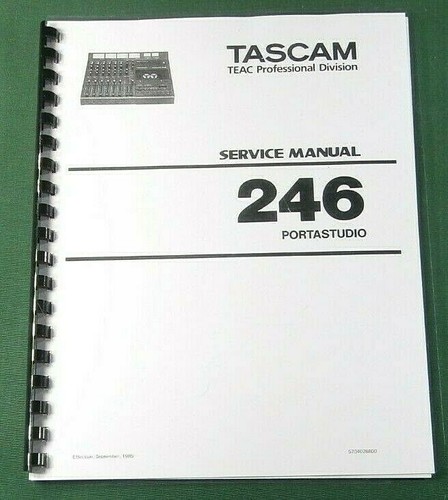 Tascam 246 service - tascam, 64