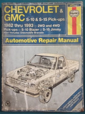 Haynes 1982 1993 - chevy, s-10