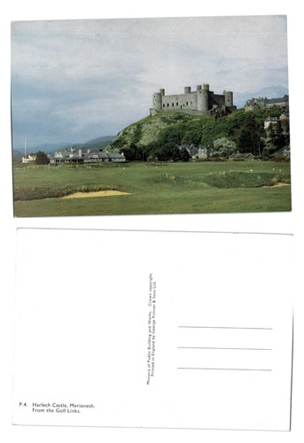 Postcard harlech castle - -,