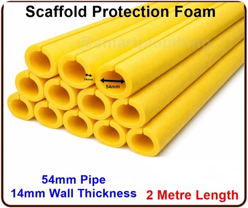 Yellow scaffold foam - yellow,