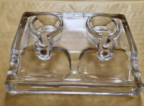 Antique double glass - antique,