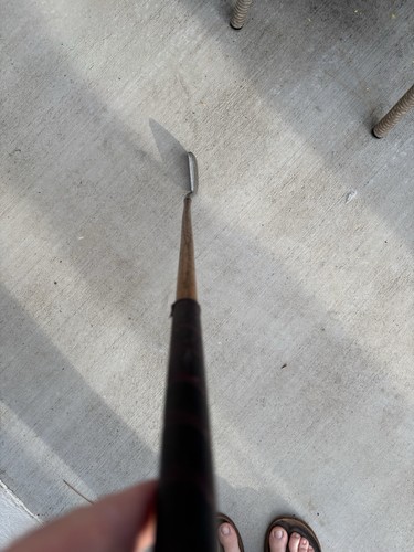 Old goosie putter with wood - goosie,