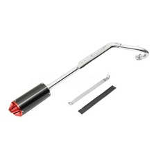 Red stainless pit dirt bike - pit,
