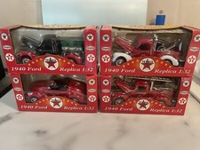 Die-cast TEXACO Old Timer Collection 1940 Ford - 4 off 1:32