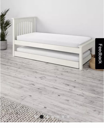 Trundle bed with - , two
