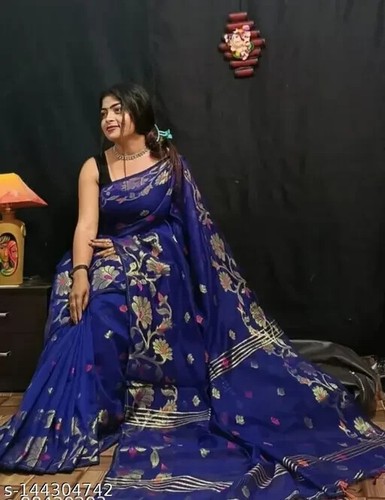 Women cotton silk saree - women's,