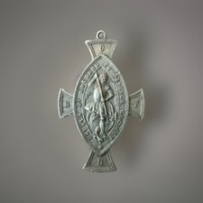 Antique Metal Medal For The Church Of England Temperance Society