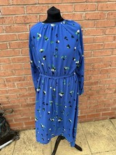 H&M Summer Dress Blue Black