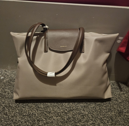 Radley beige leather tote bag - radley,