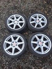 Honda Civic Type R FN2 Genuine 18" Alloy Wheels & Tyres Set 2007-11 PLEASE READ