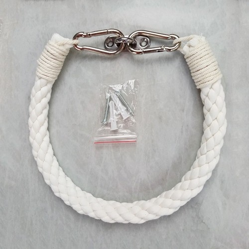 Chunky rope toilet roll - toilet, holder