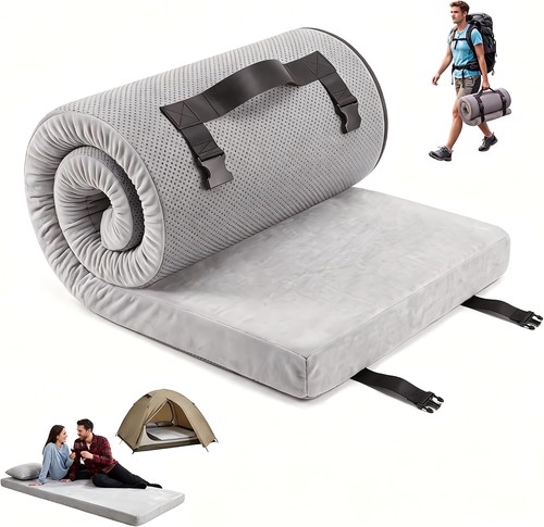 Foldable camping memory foam - camping,