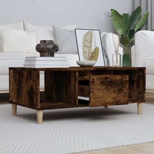 Coffee table 90x50x36 cm - coffee, 90x50x36,5