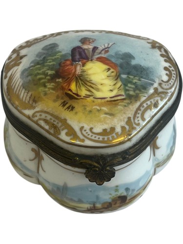Antique french porcelain small - french,