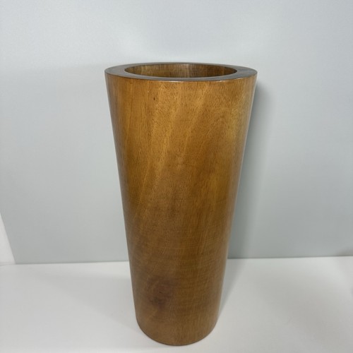 Mango wood vase tall inches - tall, 14