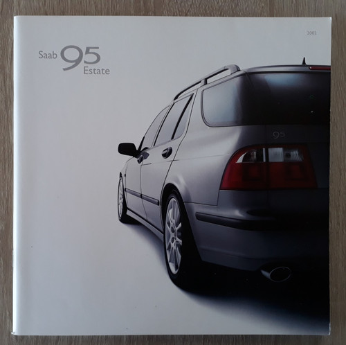 Saab estate brochure - brochure, 2002