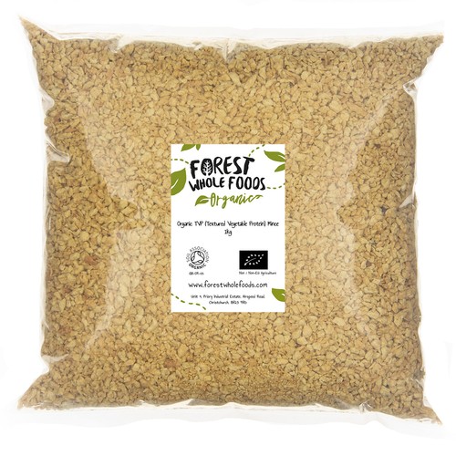 Organic tvp textured - tvp, (textured