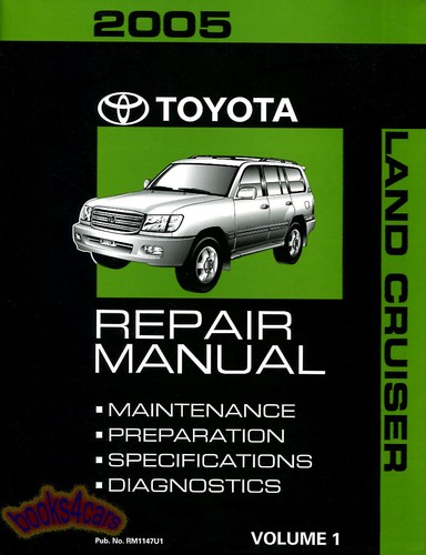 Toyota land cruiser 2005 - cruiser, shop