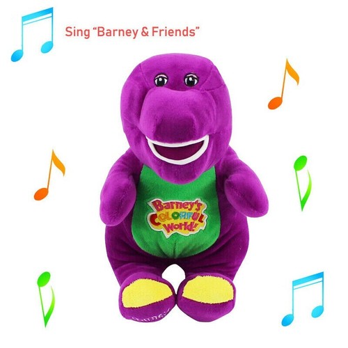 28cm barney dinosaur sing - 28cm/11",