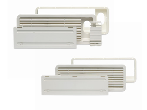 Dometic fridge vent - kit, white