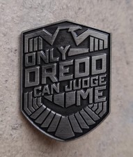 Judge Dredd Metal Pin Badge