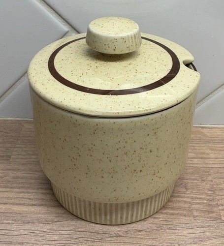 Poole pottery broadstone sugar - poole,