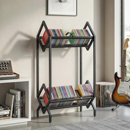 Storage rack 2 tier - cd,