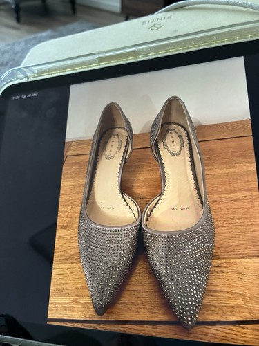 Ladies lotus shoes grey with - ladies,