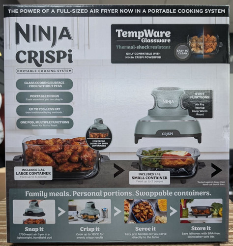 Ninja crispi 1 portable - ninja, 4-in-1