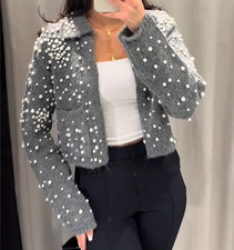 ZARA GREY WOOL ALPACA CHUNKY