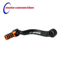 APICO Elite Gear Lever Grey / Orange for  KTM SX125 SX150 2017 - 2022  GPF501