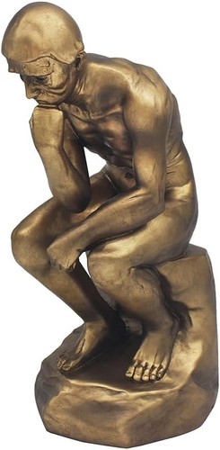 Thinker bust statue sculpture - bust,