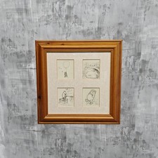 Winnie The Pooh Vintage Framed