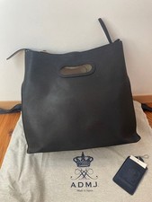 A.D.M.J Leather Handbag Black