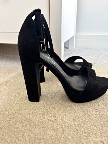 Boohoo black faux suede - boohoo,