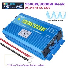 1500W 3000W Pure Sine Wave