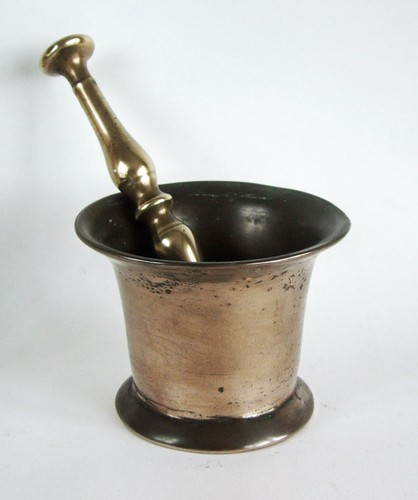 Antique georgian brass - georgian, pestle