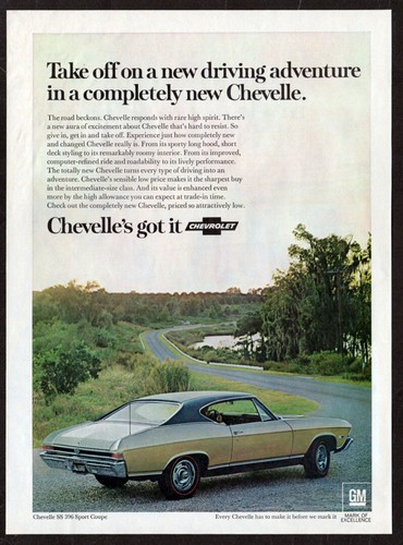 1968 chevrolet chevelle - chevrolet,