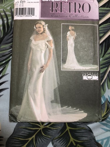 Simplicity 4566 wedding dress - wedding,