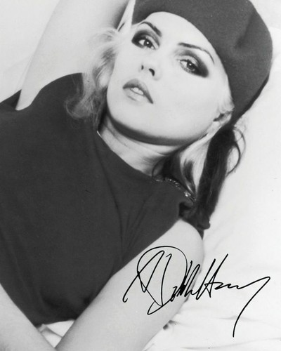 Debbie harry autograph - debbie,