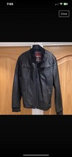 Superdry Black Leather Jacket