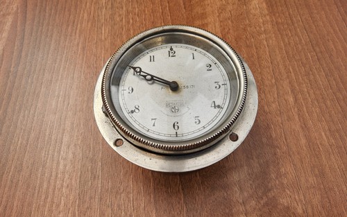 Vintage car dashboard clock - vintage,