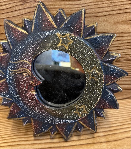 Vtg celestial sunburst mirror - vtg,