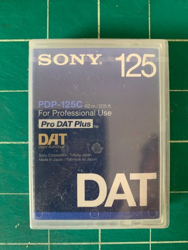 Sony pdp 125c pro - sony, dat