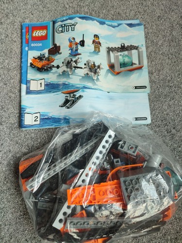 Lego city arctic helicrane - city,