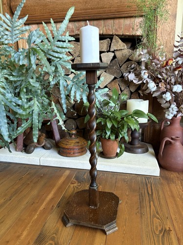 Vintage oak barley twist - oak,