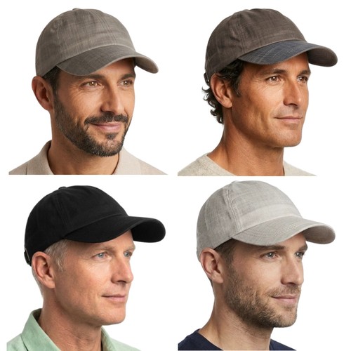 Baseball cap 100 linen - baseball,