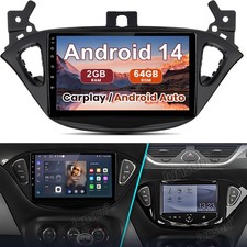 Apple CarPlay For Vauxhall Corsa E 2015-2019 Car Stereo Radio GPS Headunit 64GB