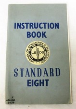 STANDARD Eight 1945-8 8HP Car Owners Handbook Fourth Edition RP